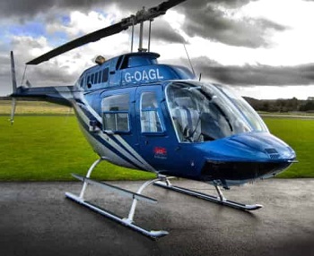 Helicopter rental service