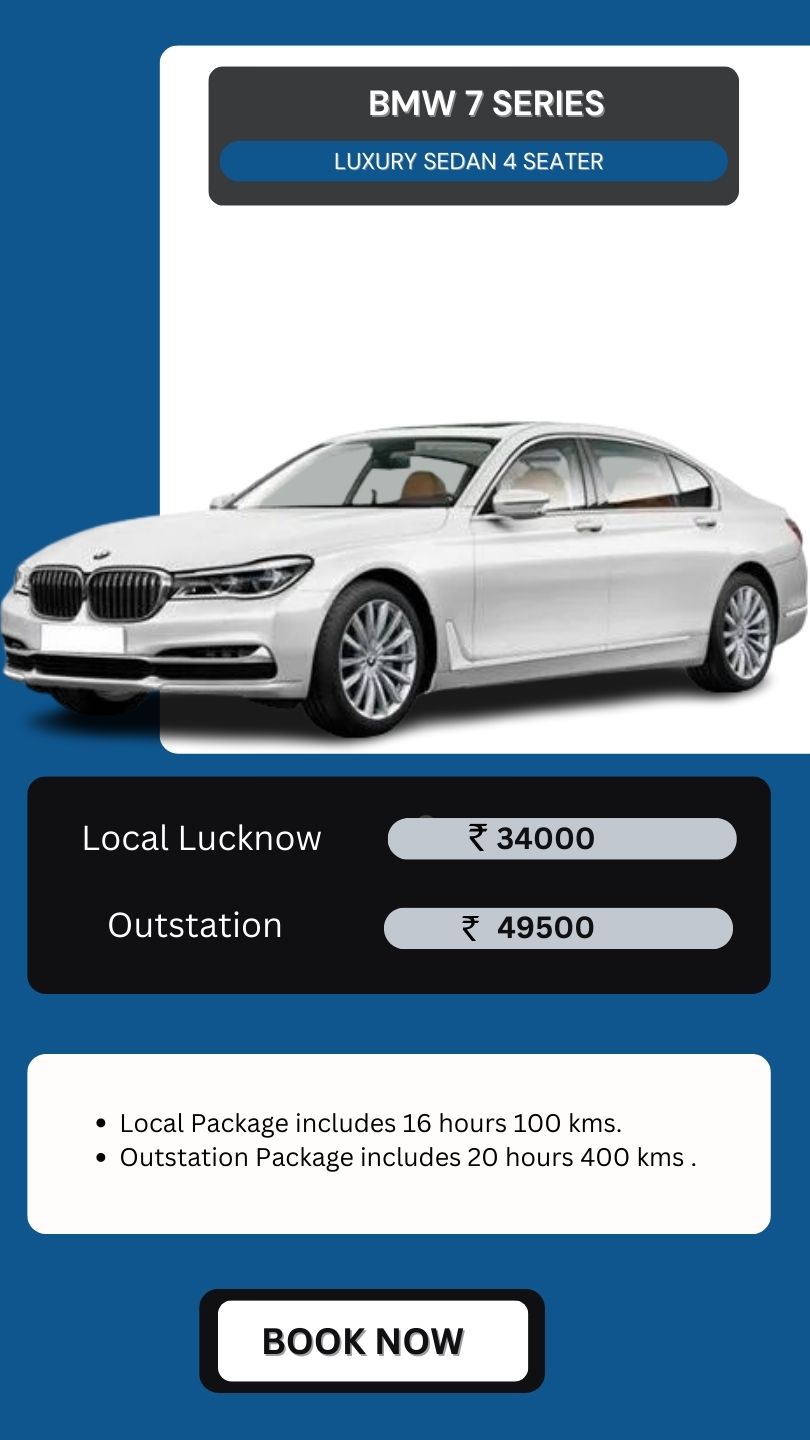Wedding Car BMW 7 Series on Rent
