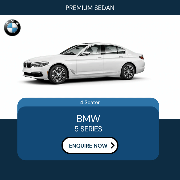 BMW 5 Series Rental in Lucknow