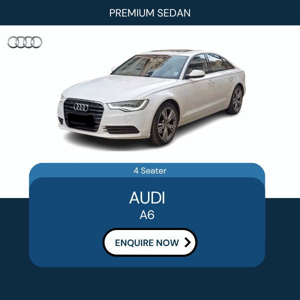 Wedding Car Audi A6 on rent